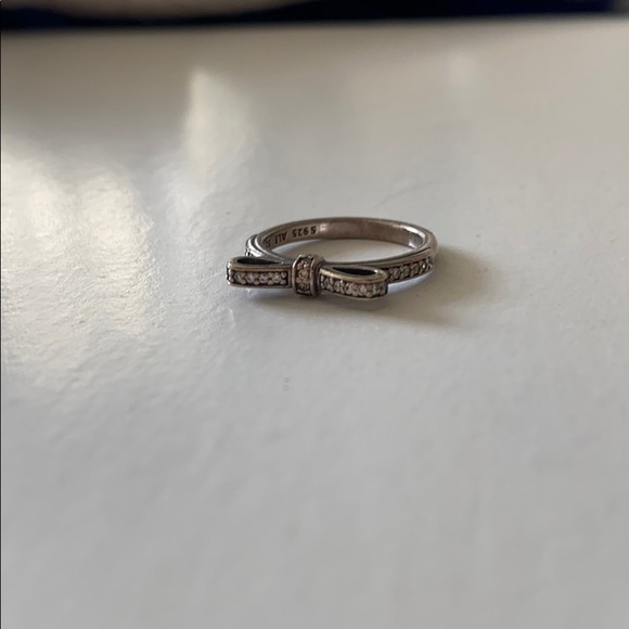 Pandora Bow Ring Size 50 - Picture 1 of 4